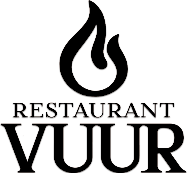 Restaurant VUUR zwart logo